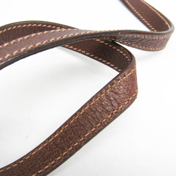 GUCCI Brown Leather Shoulder Bag - Picture 10 of 16